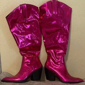 Pink Women's Cowboy Boots